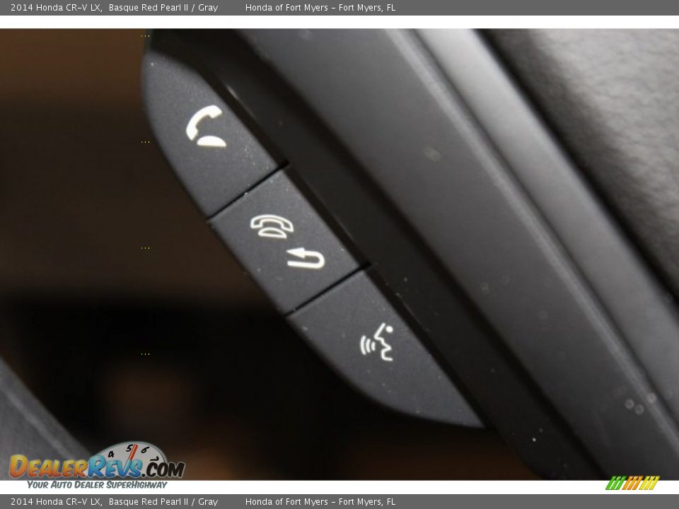 2014 Honda CR-V LX Basque Red Pearl II / Gray Photo #17