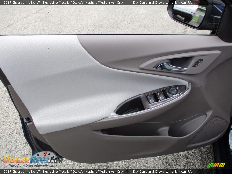 2017 Chevrolet Malibu LT Blue Velvet Metallic / Dark Atmosphere/Medium Ash Gray Photo #11