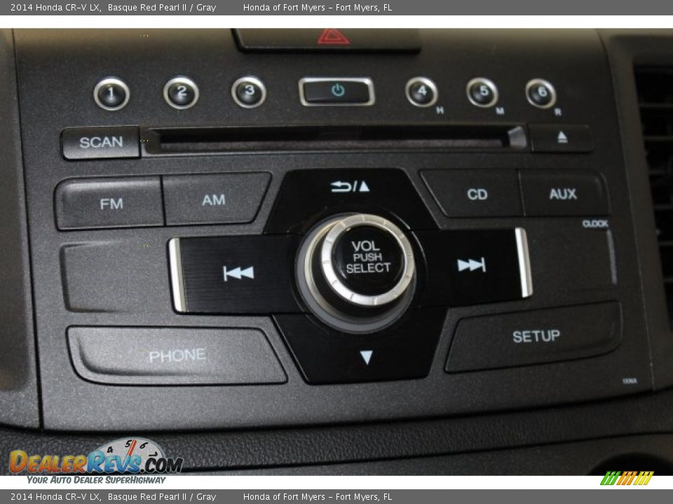 2014 Honda CR-V LX Basque Red Pearl II / Gray Photo #21
