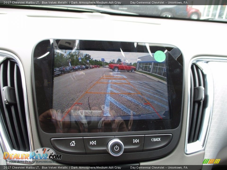 2017 Chevrolet Malibu LT Blue Velvet Metallic / Dark Atmosphere/Medium Ash Gray Photo #17