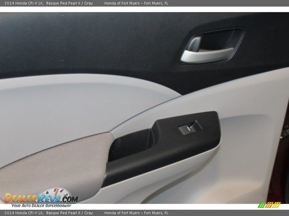 2014 Honda CR-V LX Basque Red Pearl II / Gray Photo #24