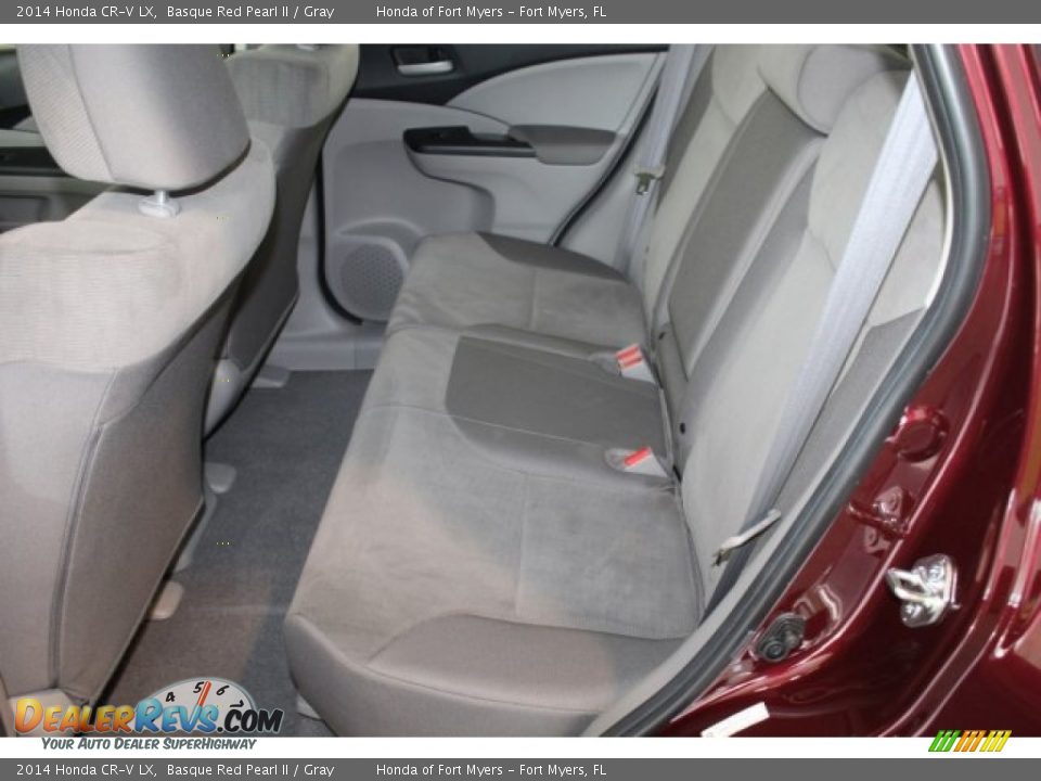 2014 Honda CR-V LX Basque Red Pearl II / Gray Photo #25
