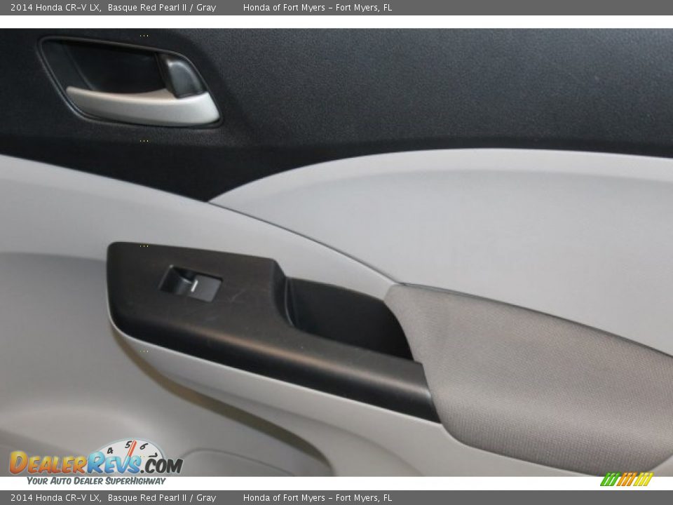 2014 Honda CR-V LX Basque Red Pearl II / Gray Photo #27