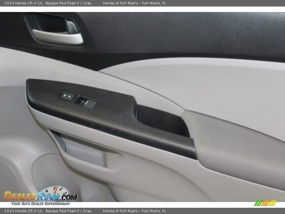 2014 Honda CR-V LX Basque Red Pearl II / Gray Photo #28