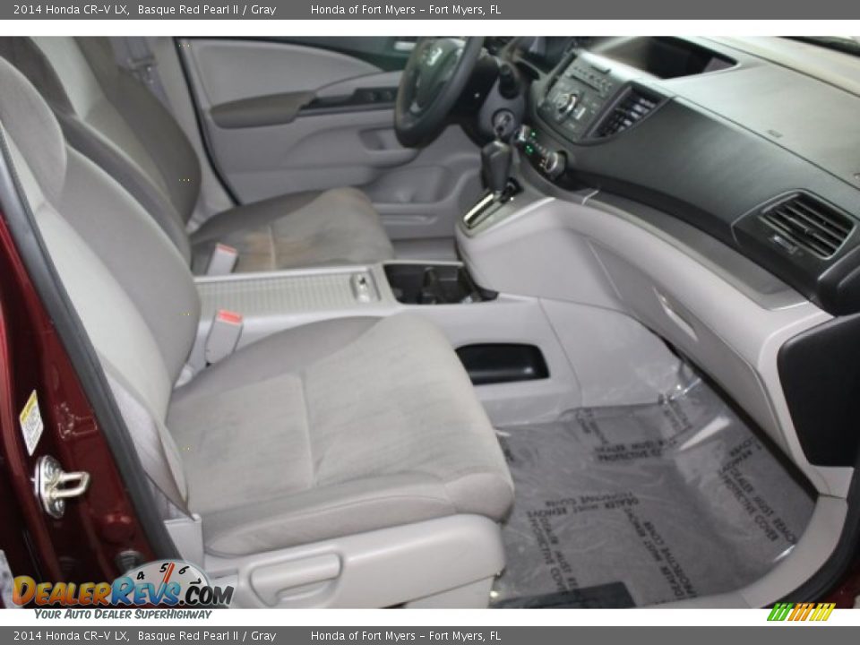 2014 Honda CR-V LX Basque Red Pearl II / Gray Photo #29
