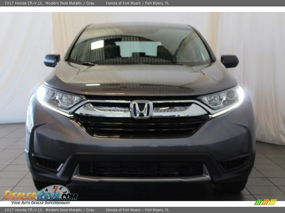 2017 Honda CR-V LX Modern Steel Metallic / Gray Photo #4
