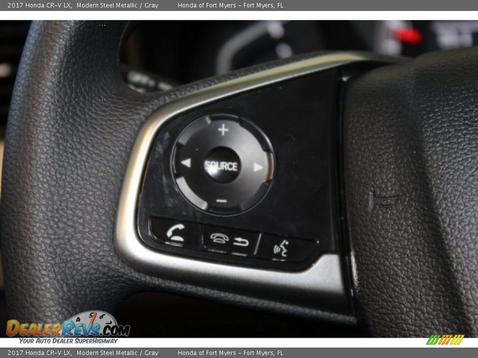 2017 Honda CR-V LX Modern Steel Metallic / Gray Photo #12