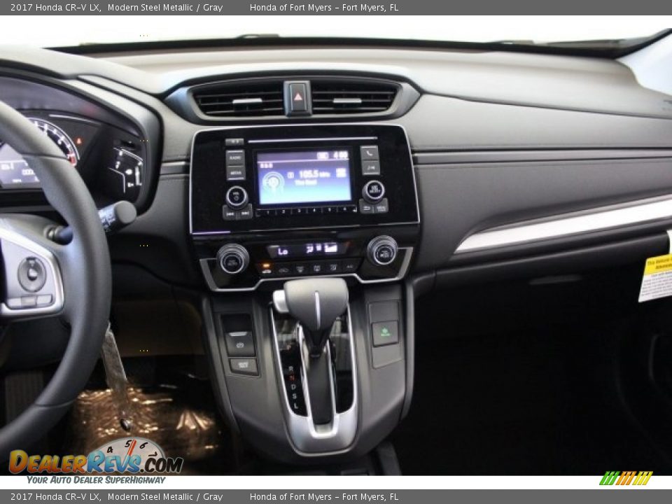 2017 Honda CR-V LX Modern Steel Metallic / Gray Photo #14