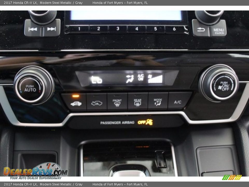 2017 Honda CR-V LX Modern Steel Metallic / Gray Photo #18