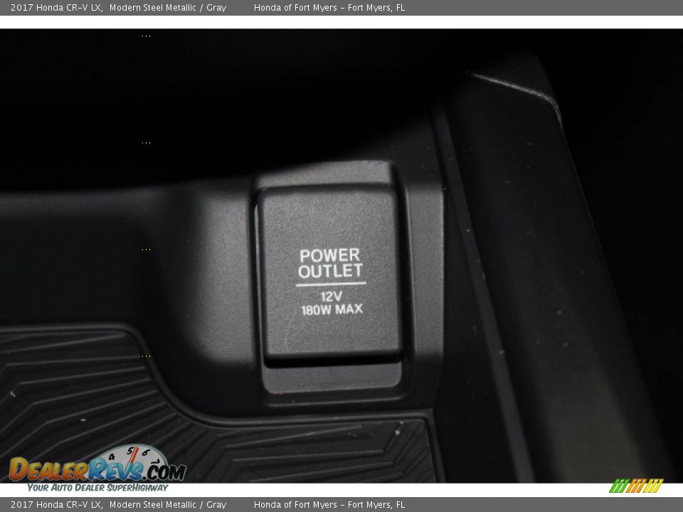2017 Honda CR-V LX Modern Steel Metallic / Gray Photo #21