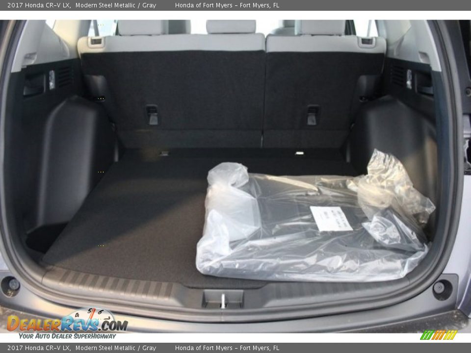 2017 Honda CR-V LX Modern Steel Metallic / Gray Photo #25