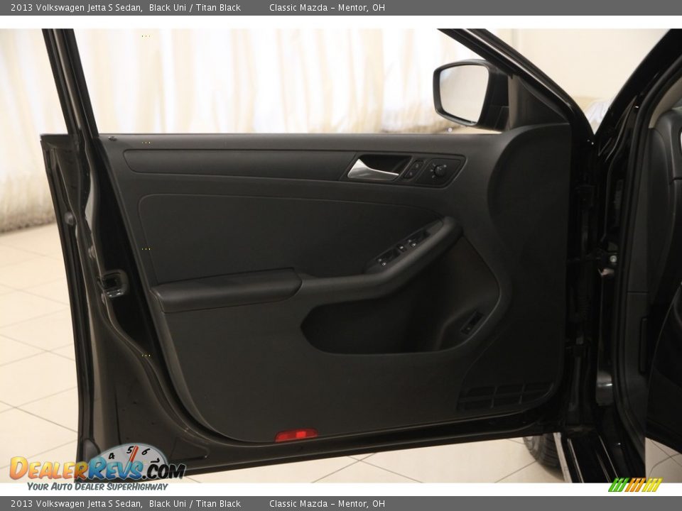 2013 Volkswagen Jetta S Sedan Black Uni / Titan Black Photo #4