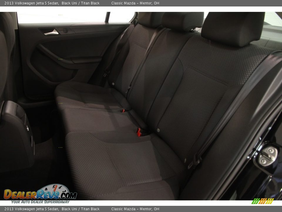 2013 Volkswagen Jetta S Sedan Black Uni / Titan Black Photo #12