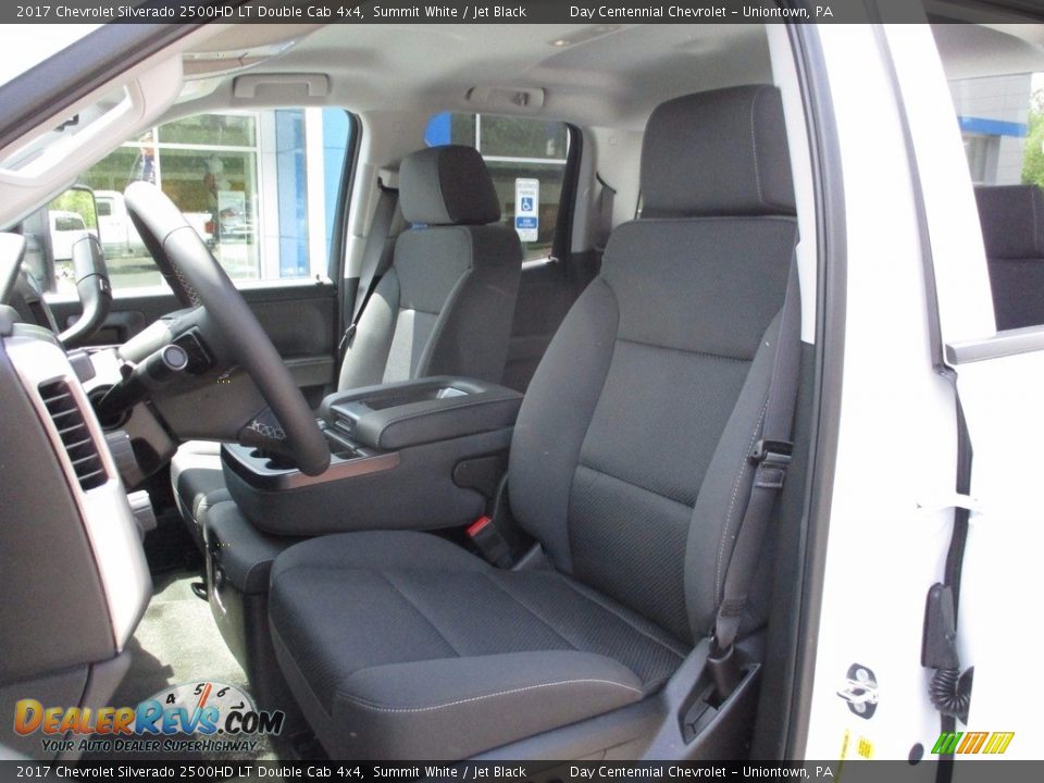 2017 Chevrolet Silverado 2500HD LT Double Cab 4x4 Summit White / Jet Black Photo #12
