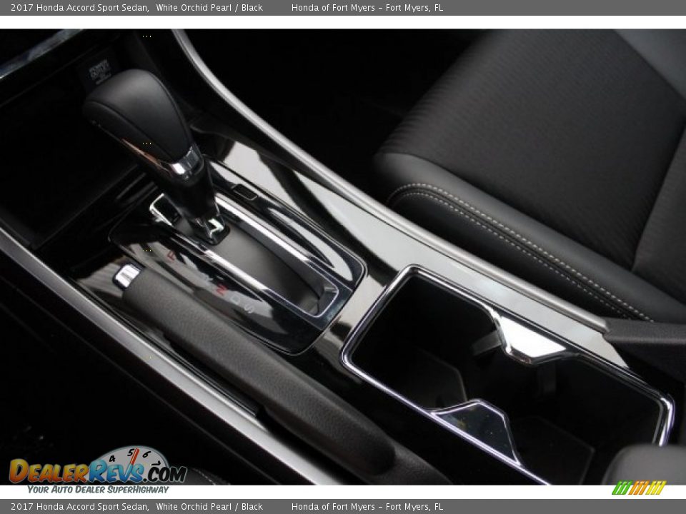 2017 Honda Accord Sport Sedan White Orchid Pearl / Black Photo #22