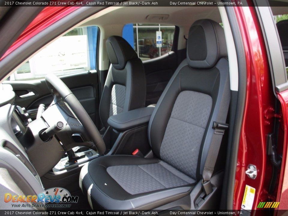 2017 Chevrolet Colorado Z71 Crew Cab 4x4 Cajun Red Tintcoat / Jet Black/­Dark Ash Photo #11