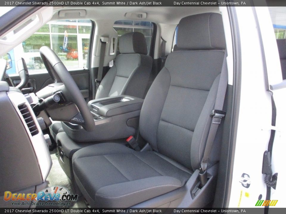 2017 Chevrolet Silverado 2500HD LT Double Cab 4x4 Summit White / Dark Ash/Jet Black Photo #12