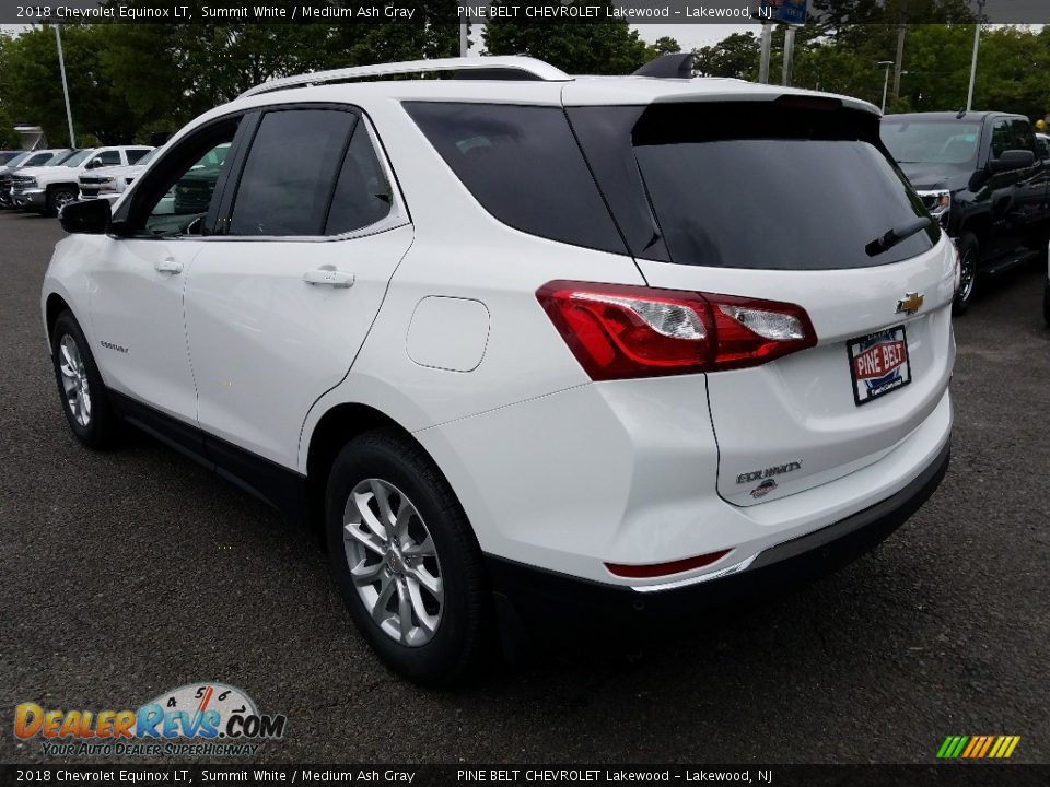 2018 Chevrolet Equinox LT Summit White / Medium Ash Gray Photo #4