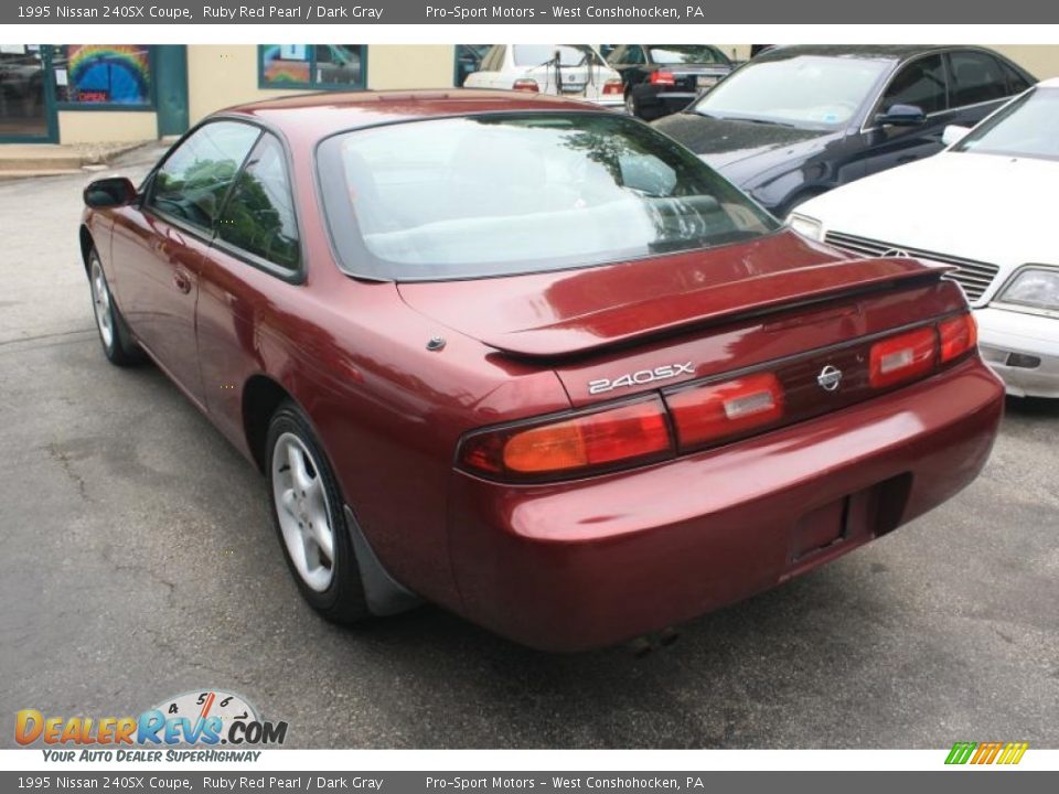 Ruby Red Pearl 1995 Nissan 240SX Coupe Photo #10