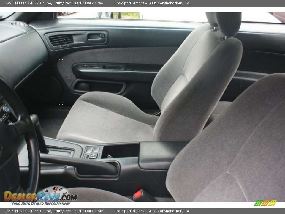 Front Seat of 1995 Nissan 240SX Coupe Photo #21