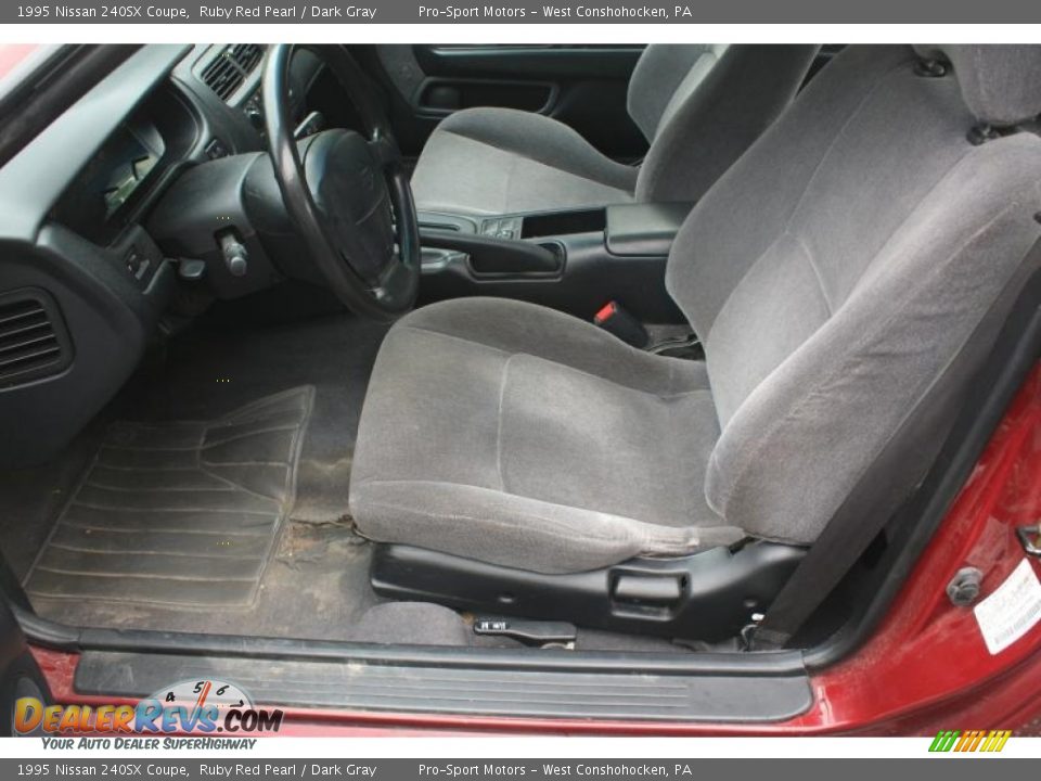 Front Seat of 1995 Nissan 240SX Coupe Photo #22