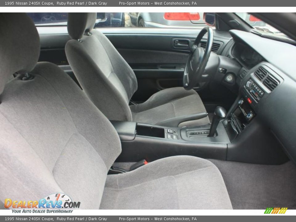 Front Seat of 1995 Nissan 240SX Coupe Photo #33