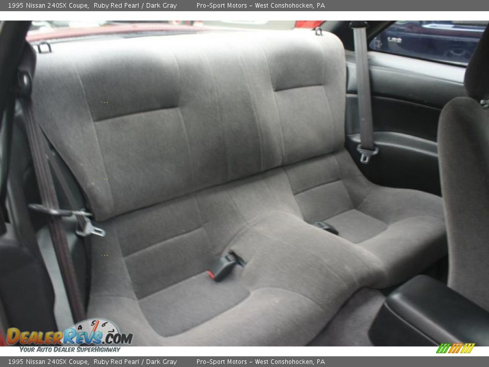 Rear Seat of 1995 Nissan 240SX Coupe Photo #36
