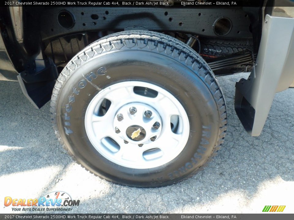 2017 Chevrolet Silverado 2500HD Work Truck Regular Cab 4x4 Black / Dark Ash/Jet Black Photo #9