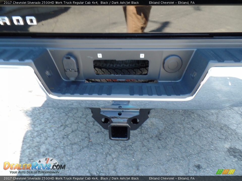 2017 Chevrolet Silverado 2500HD Work Truck Regular Cab 4x4 Black / Dark Ash/Jet Black Photo #11