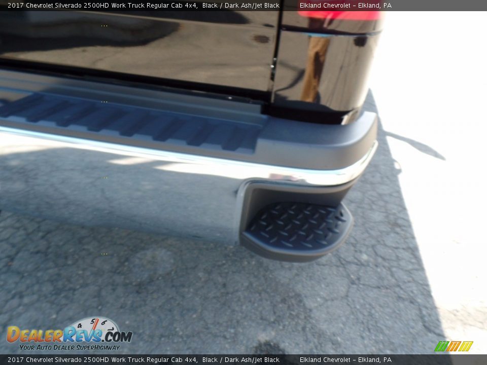 2017 Chevrolet Silverado 2500HD Work Truck Regular Cab 4x4 Black / Dark Ash/Jet Black Photo #12