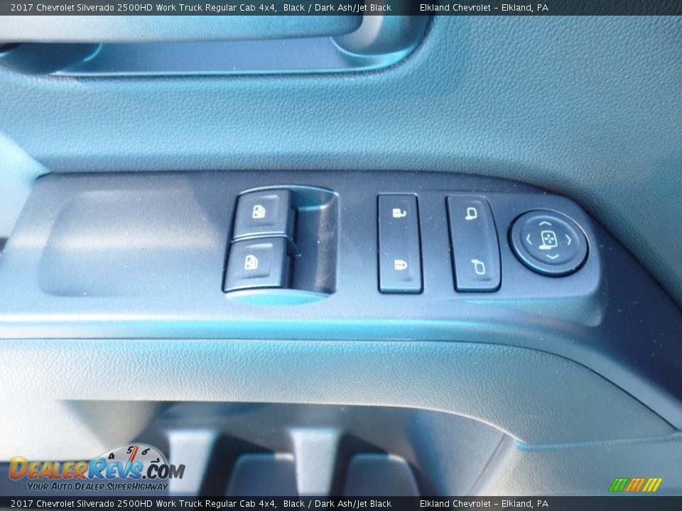 2017 Chevrolet Silverado 2500HD Work Truck Regular Cab 4x4 Black / Dark Ash/Jet Black Photo #15