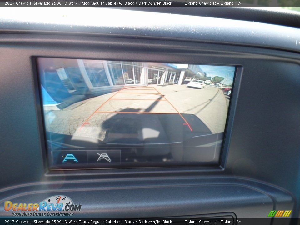 2017 Chevrolet Silverado 2500HD Work Truck Regular Cab 4x4 Black / Dark Ash/Jet Black Photo #29