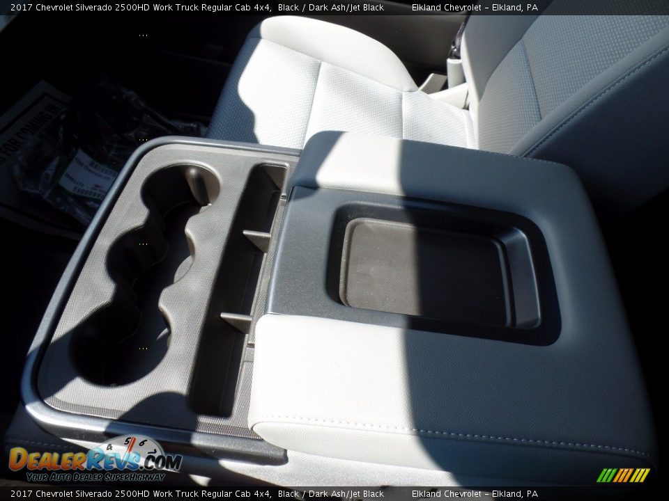 2017 Chevrolet Silverado 2500HD Work Truck Regular Cab 4x4 Black / Dark Ash/Jet Black Photo #34