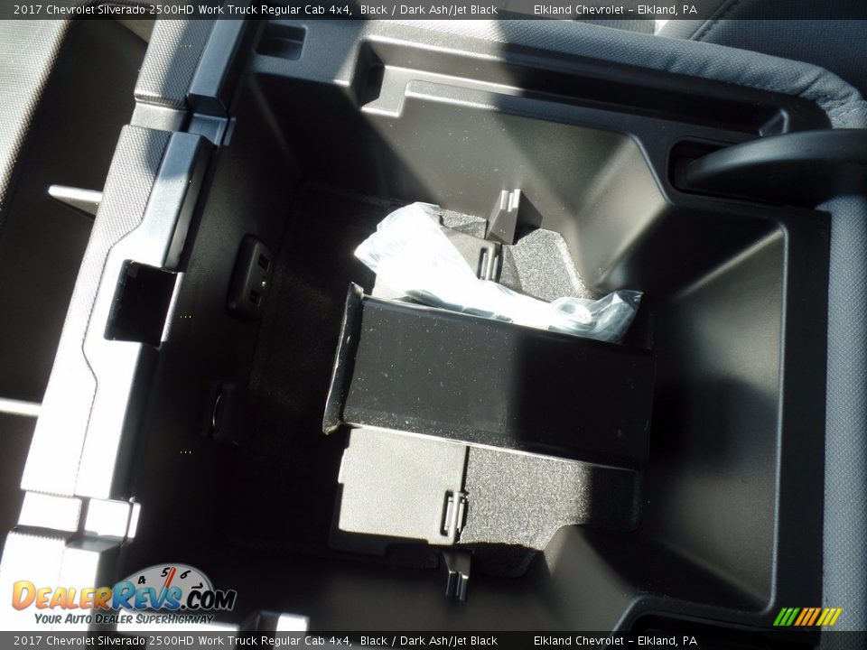 2017 Chevrolet Silverado 2500HD Work Truck Regular Cab 4x4 Black / Dark Ash/Jet Black Photo #35