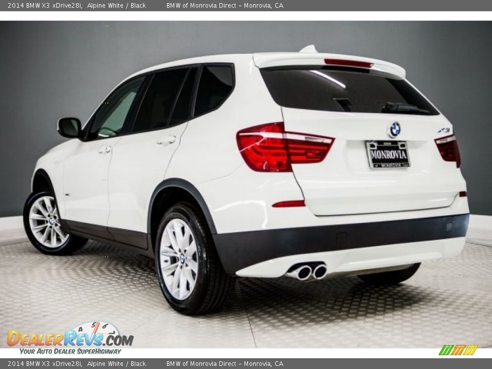 2014 BMW X3 xDrive28i Alpine White / Black Photo #10