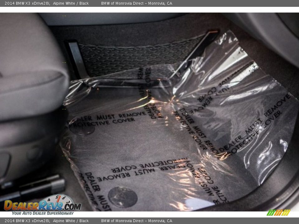 2014 BMW X3 xDrive28i Alpine White / Black Photo #26