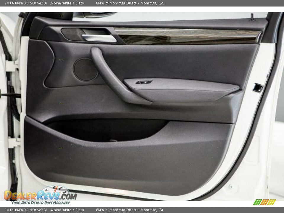 2014 BMW X3 xDrive28i Alpine White / Black Photo #27