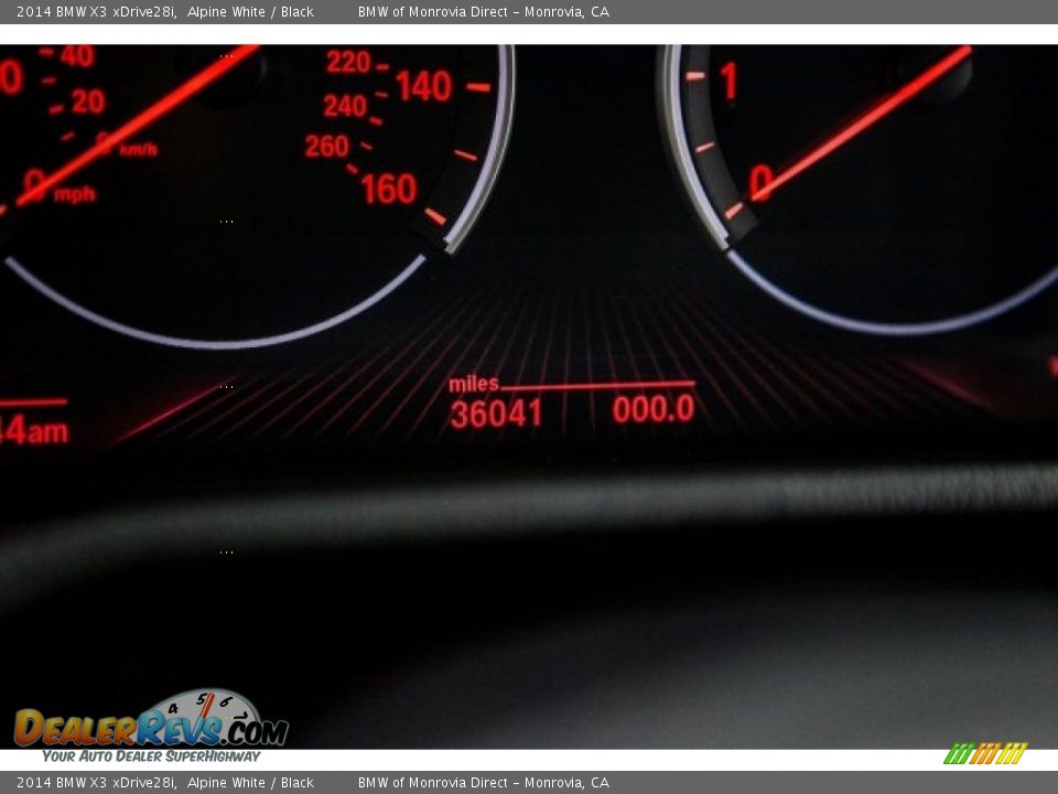 2014 BMW X3 xDrive28i Alpine White / Black Photo #31