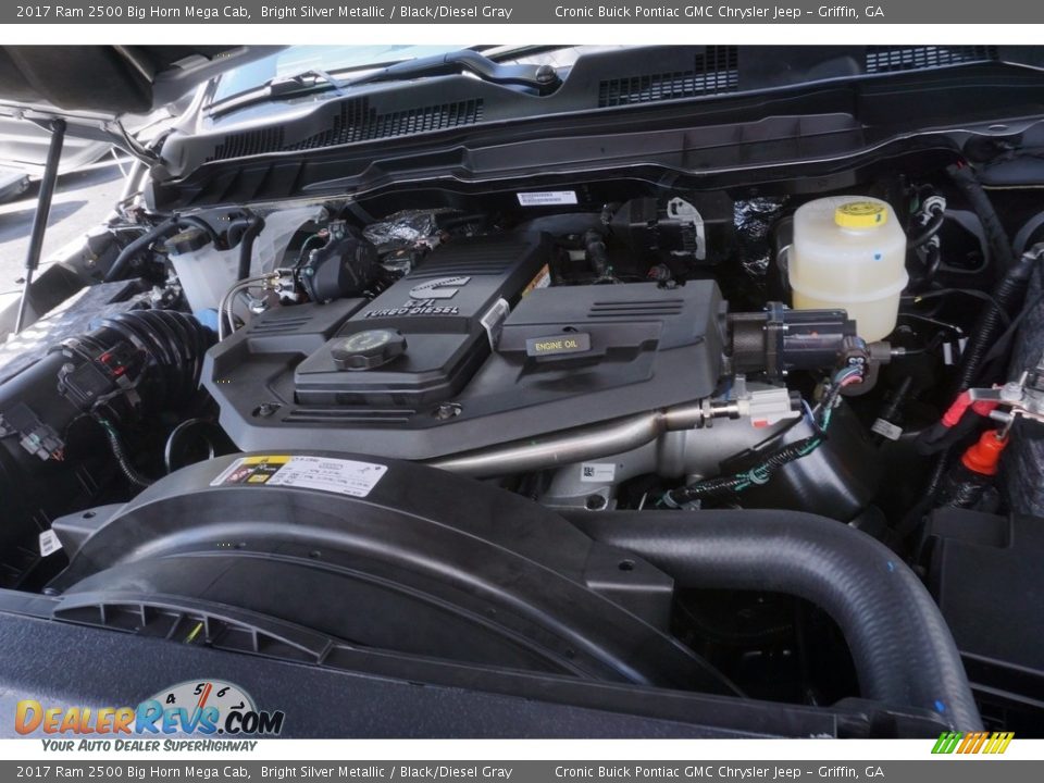2017 Ram 2500 Big Horn Mega Cab 6.7 Liter OHV 24-Valve Cummins Turbo-Diesel Inline 6 Cylinder Engine Photo #13