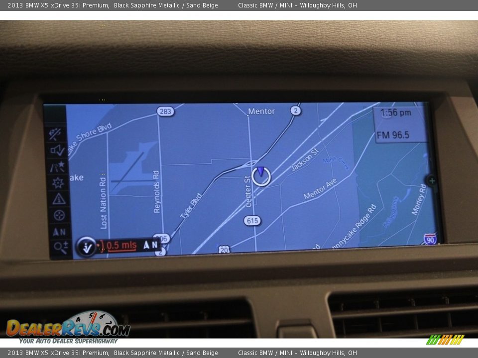 2013 BMW X5 xDrive 35i Premium Black Sapphire Metallic / Sand Beige Photo #10