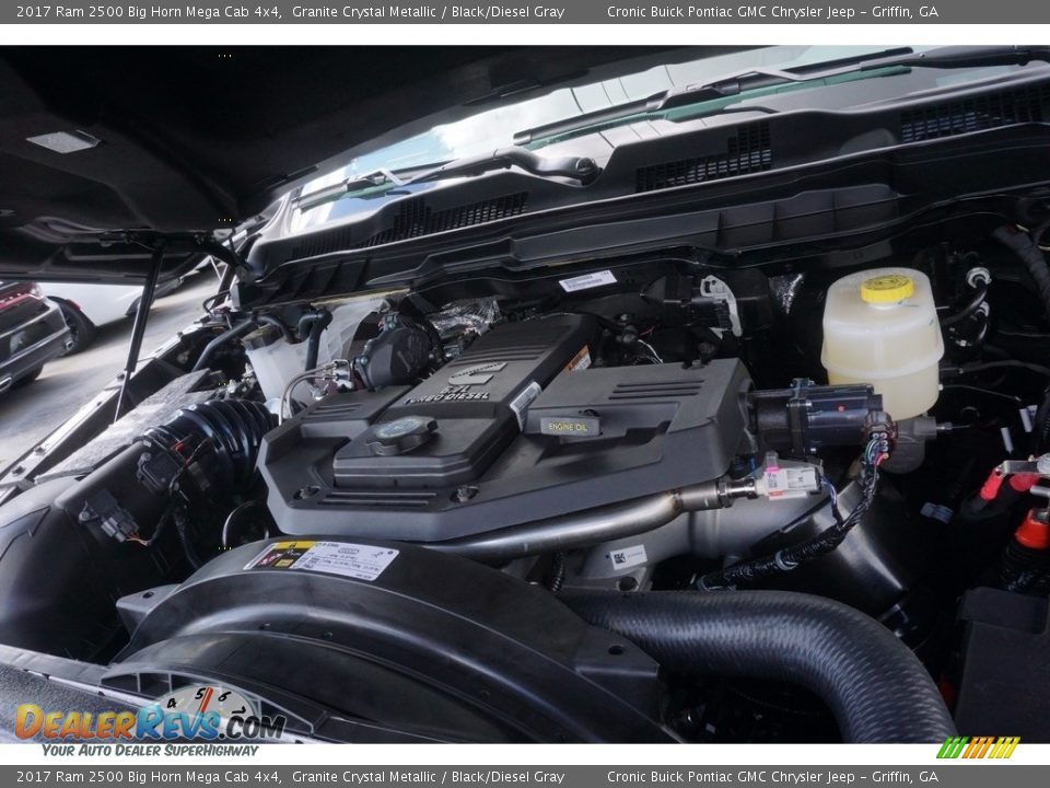 2017 Ram 2500 Big Horn Mega Cab 4x4 6.7 Liter OHV 24-Valve Cummins Turbo-Diesel Inline 6 Cylinder Engine Photo #13