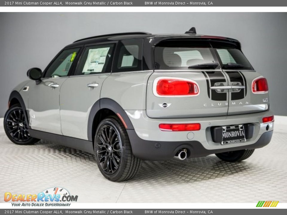 2017 Mini Clubman Cooper ALL4 Moonwalk Grey Metallic / Carbon Black Photo #3