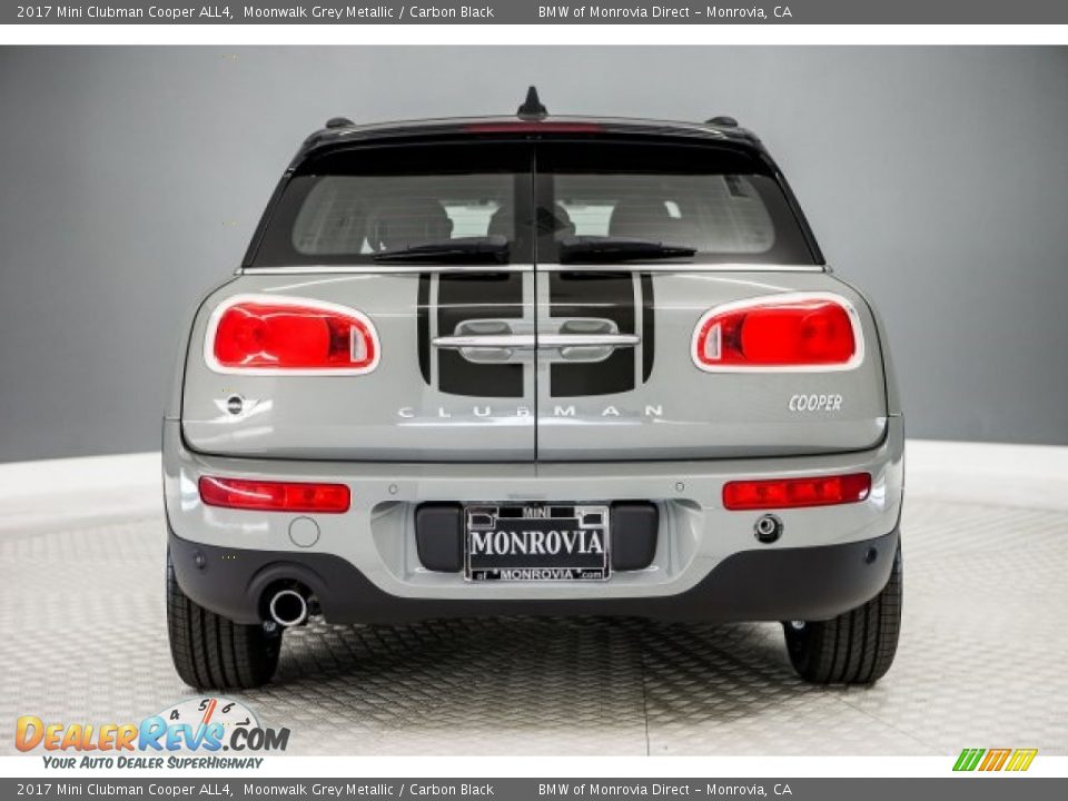 2017 Mini Clubman Cooper ALL4 Moonwalk Grey Metallic / Carbon Black Photo #4