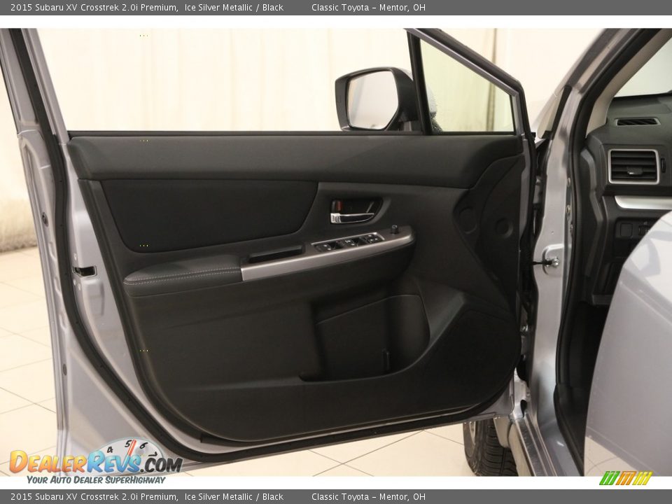 2015 Subaru XV Crosstrek 2.0i Premium Ice Silver Metallic / Black Photo #4