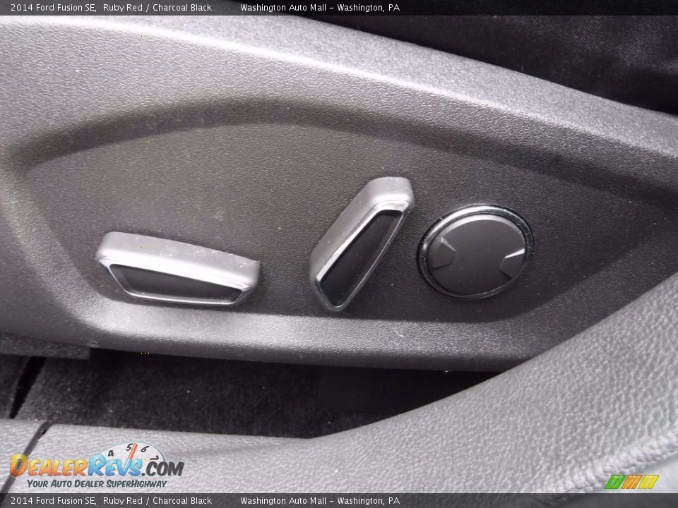 2014 Ford Fusion SE Ruby Red / Charcoal Black Photo #15