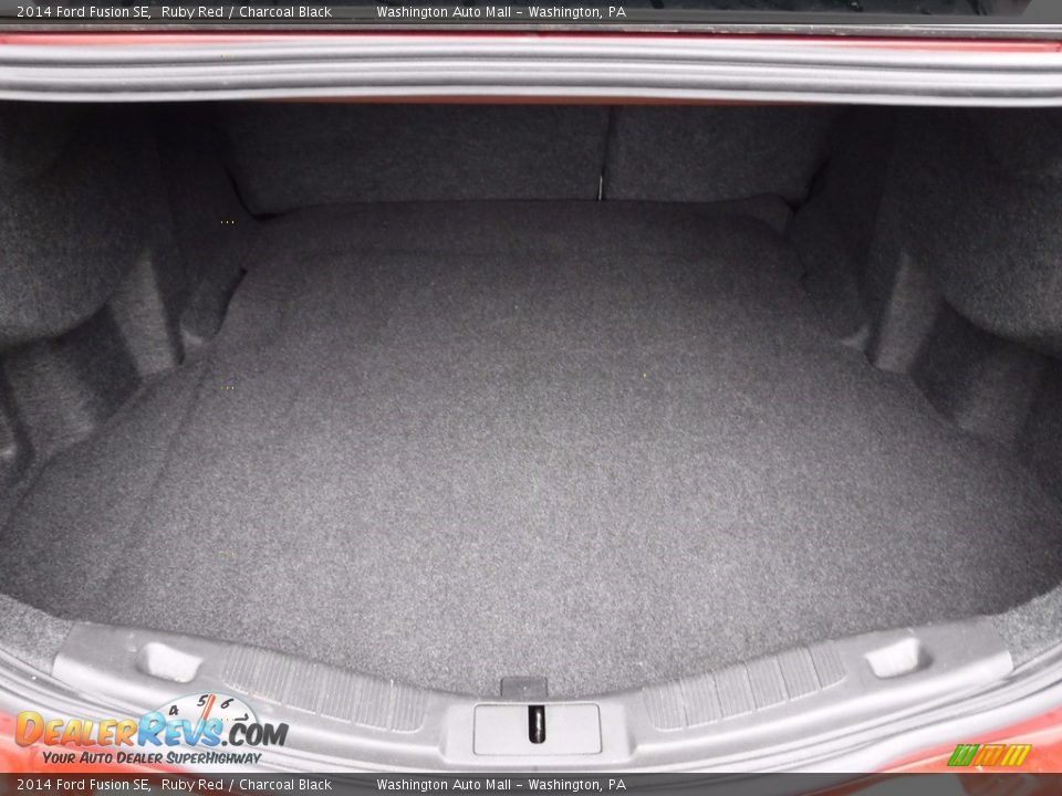 2014 Ford Fusion SE Ruby Red / Charcoal Black Photo #22