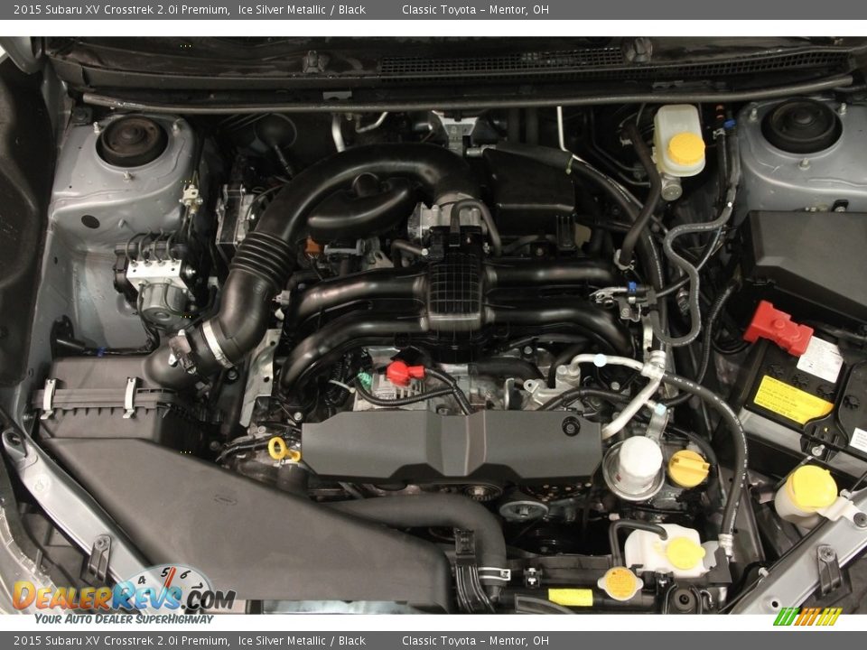 2015 Subaru XV Crosstrek 2.0i Premium Ice Silver Metallic / Black Photo #19