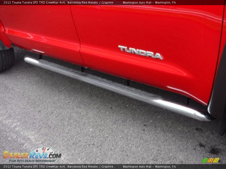 2013 Toyota Tundra SR5 TRD CrewMax 4x4 Barcelona Red Metallic / Graphite Photo #4