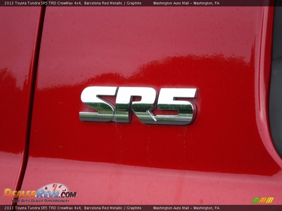 2013 Toyota Tundra SR5 TRD CrewMax 4x4 Barcelona Red Metallic / Graphite Photo #6
