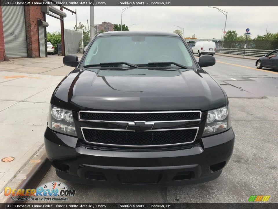 2012 Chevrolet Tahoe Police Black Granite Metallic / Ebony Photo #5